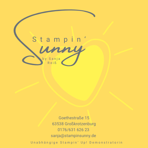 Ihr findet Stampin' Sunny by Sanja Reiß in der Goethestraße 15 in Großkrotzenburg. 
