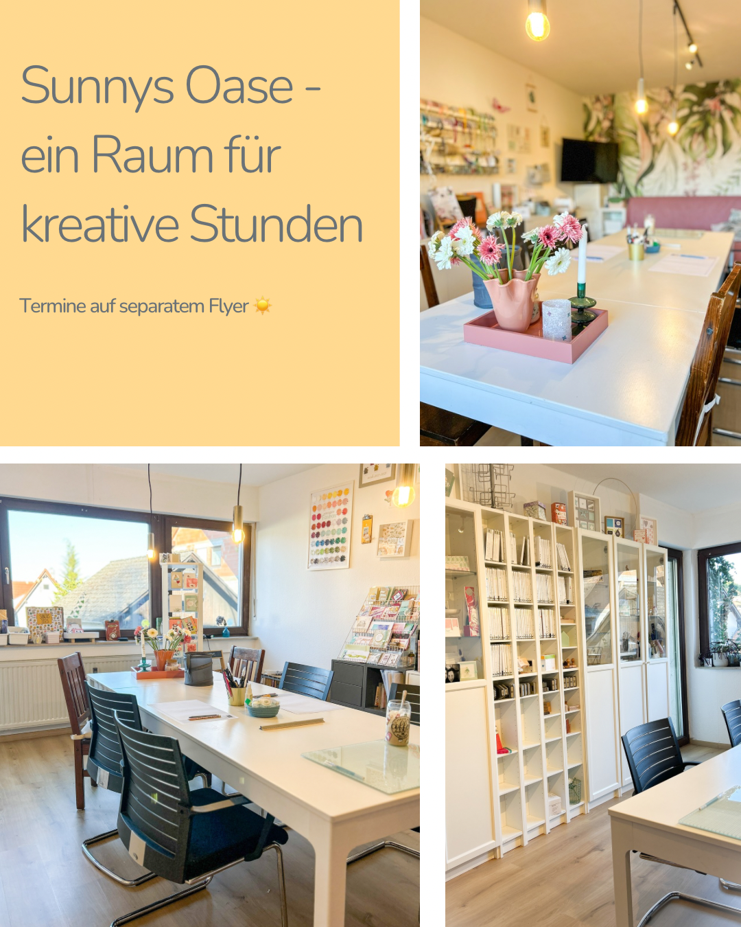 Sunnys Oase - ein Raum für kreative Stunden